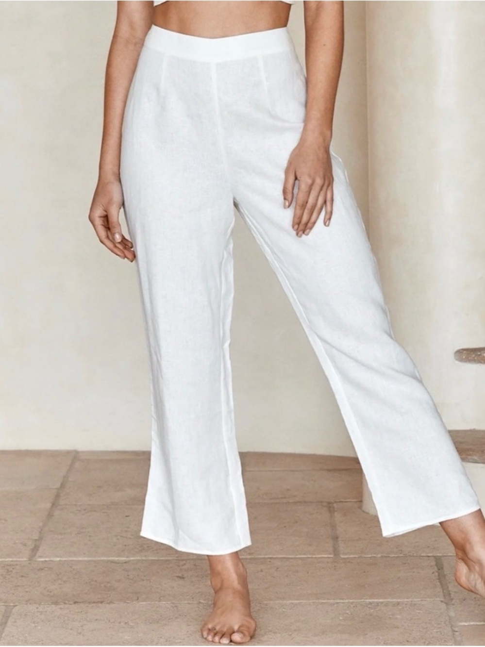 Monday Swimwear Hampton 100% Linen Pants